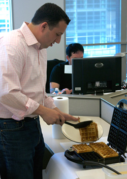 Mmm... delicious waffles!
